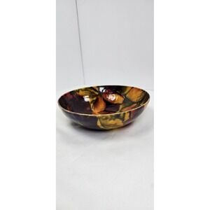 Vintage Floral Fiberglass 1960's Salad Bowl Retro Mid‎ Century Kitchen 6.5" MCM